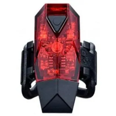 Блималка задня INFINI Mini LAVA, USB, 3 діоди, 4 режими, USB кабель, з кріпл.