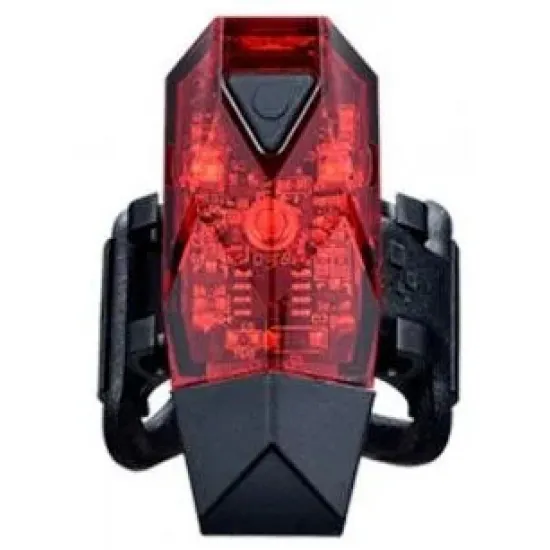 Блималка задня INFINI Mini LAVA, USB, 3 діоди, 4 режими, USB кабель, з кріпл.