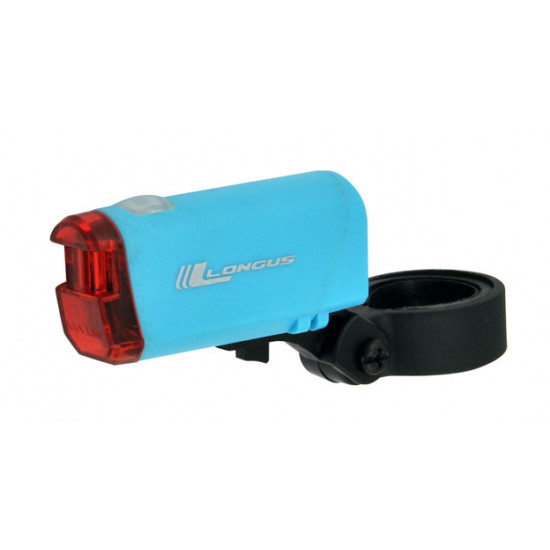 Світло заднє Longus 1 SUPER LED 2 ф-ції, блакитне