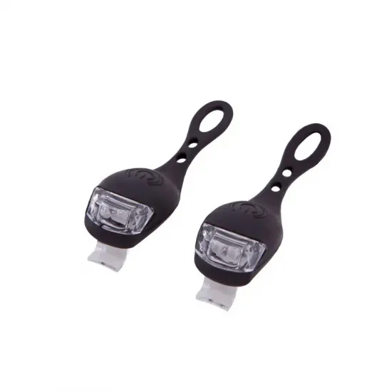 Комплект блимавок Green Cycle Micra 2 LED передня і задня 2 батерейки в кожній CR2032