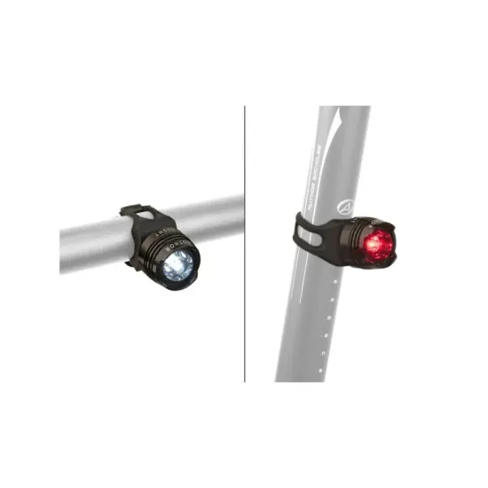 Ліхтар мигалка задній та передній Spark AL  W & R, чорний 12040130