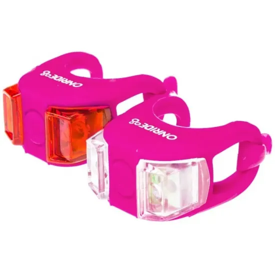 Набор света ONRIDE силиконовый Dual розовый