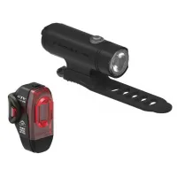 Комплект світла Lezyne CLASSIC DRIVE / KTV PRO PAIR Чорний матовий/Чорний 500/75 люменівів Y13 Комплект світла Lezyne CLASSIC DRIVE / KTV PRO PAIR Чорний матовий/Чорний 500/75 люменівів Y13