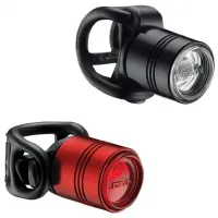 Комплект світла Lezyne FEMTO DRIVE PAIR Чорний/Червоний 15/7 люменів Y13