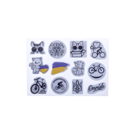 Світловідбиваюча наліпка ONRIDE Crew UA