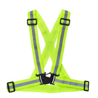 Світловідбиваючий жилет Lit on OEM (ширина лямок: 40 мм; ширина світлов.смужки: 15 мм)