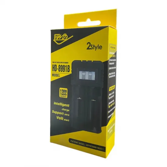 Зарядное устройство для Li-Ion HD-8991B/F2 (для 2x18650, 14500, 16340 (CR123), 26650 и др.)