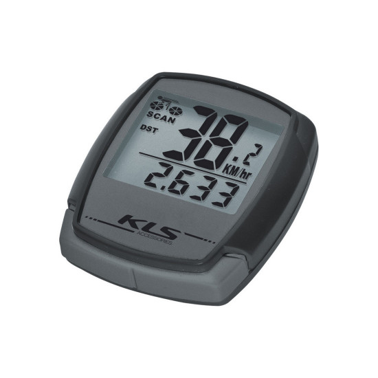 Велокомп'ютер дротовий KLS Digit сірий 9-функцій