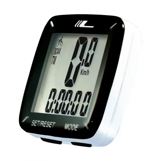 Велокомп`ютер Longus АХ-11W, 11 ф-цій, чорний