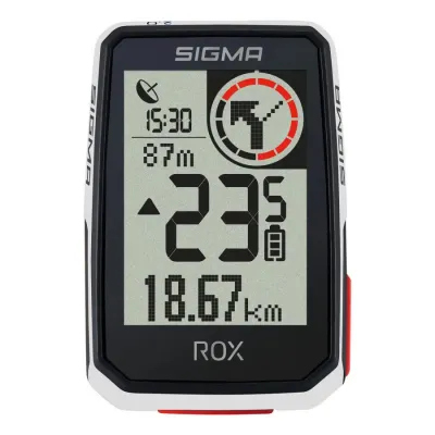 Велокомп'ютер ROX 2.0 White Sigma Sport