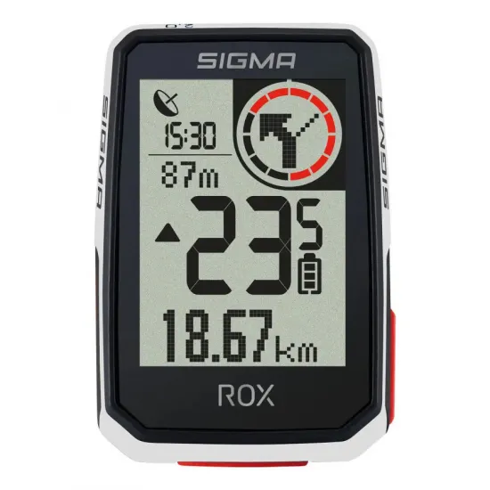 Велокомп'ютер ROX 2.0 White Sigma Sport