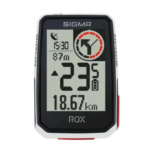 Велокомп'ютер ROX 2.0 White Sigma Sport