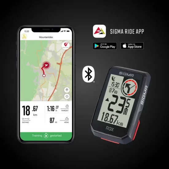 Велокомп'ютер ROX 2.0 White Sigma Sport
