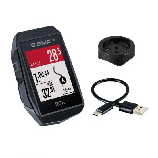 Велокомп'ютер ROX 12.1 EVO Gray Sigma Sport Велокомп'ютер ROX 12.1 EVO Gray Sigma Sport