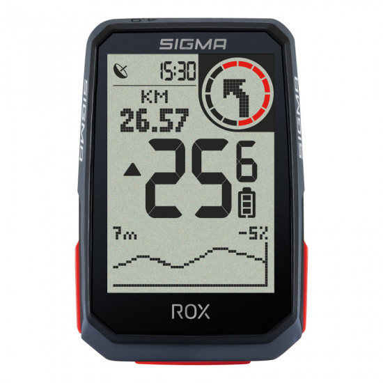 Велокомп'ютер ROX 4.0 Endurance Black Sigma Sport Велокомп'ютер ROX 4.0 Endurance Black Sigma Sport