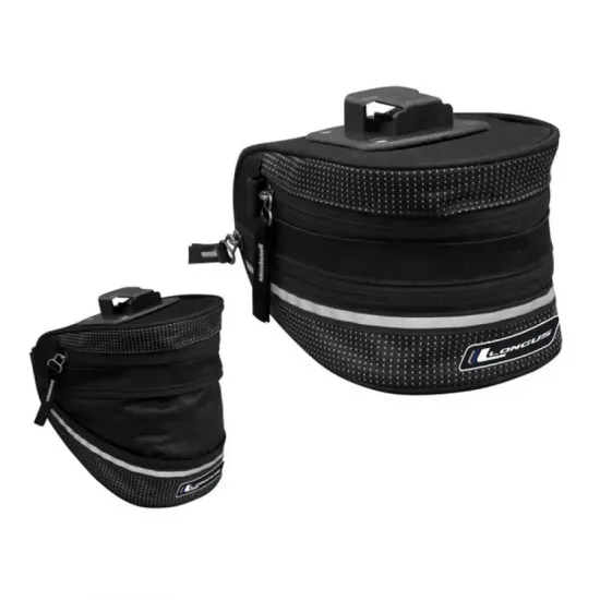 Сумка Longus EXPAND QR під сідло, чорний