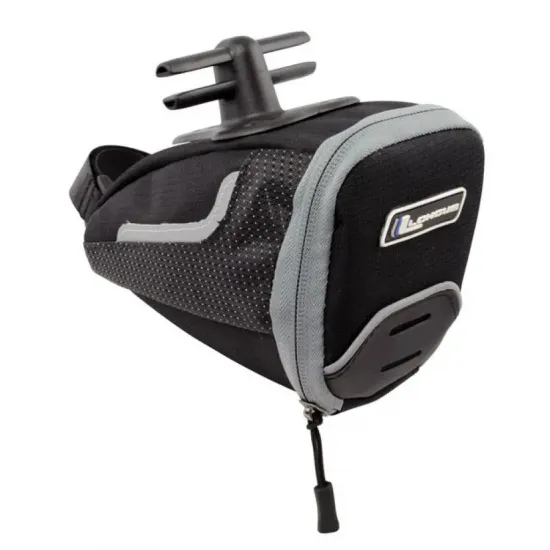 Сумка Longus SQUARE QR під сідло, чорний/сірий