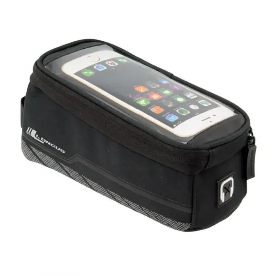 Сумка Longus MEDIA XL, на раму, чорний