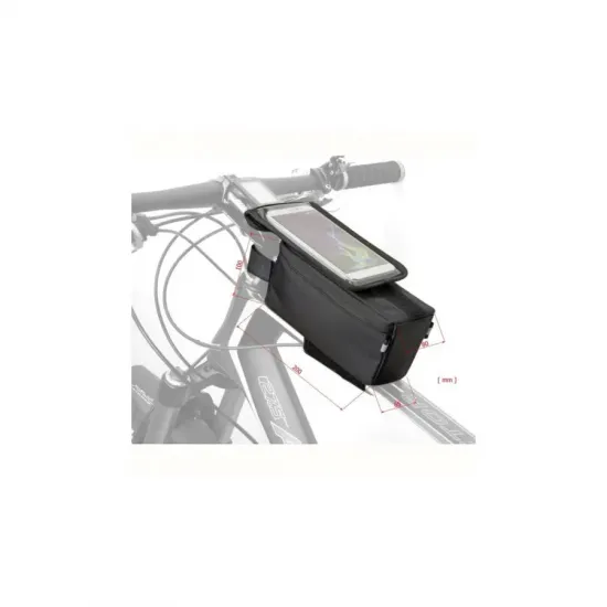 Сумка на раму Author A-R256 XLTank Bag MPP, черная 15001089