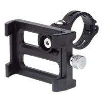 Держатель гаджета GUB G-84 на руль пластиковый. черный