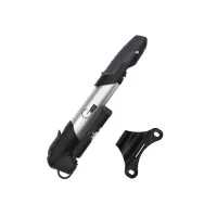 Мінінасос Green Cycle GPM-196P алюмінієвий з манометром, presta + schreder, срібло