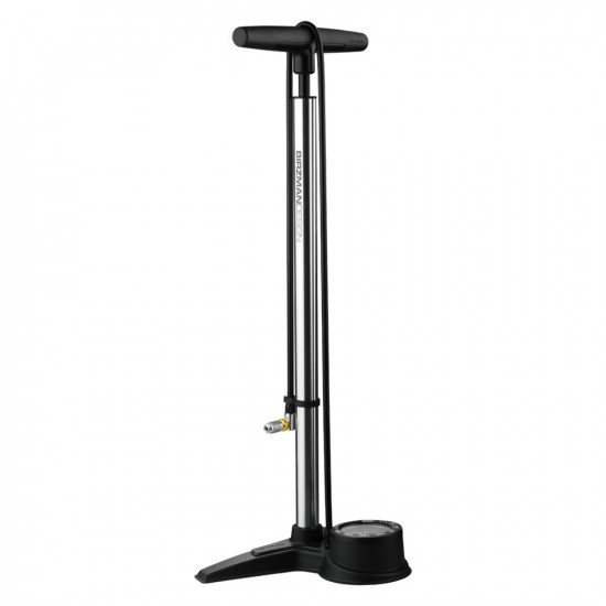 Насос велосипедный Birzman The Pump with Helix (Presta / Schrader / Dunlop) Напольной Серый