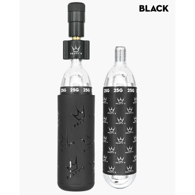 Насос Peaty's Holeshot CO2 насос для накачування шин, MTB 25g, черный