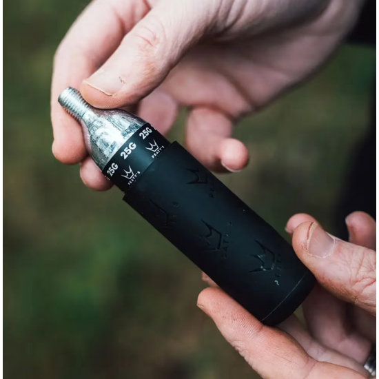 Насос Peaty's Holeshot CO2 насос для накачування шин, MTB 25g, черный