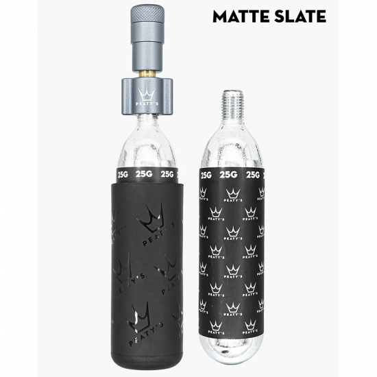 Насос Peaty's Holeshot CO2 Насос для накачування шин, MTB 25g, Slate