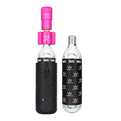 Насос Peaty's Holeshot CO2 Pump для шин, дорожний та гравійний 16g, Punch