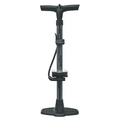 Насос підлоговий пластиковий з манометром KLS Twister Pro універсальний вентиль