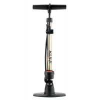 Насос підлоговий алюмінієвий з манометром KLS Magnum універсальний вентиль