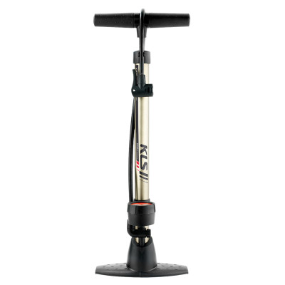 Насос підлоговий алюмінієвий з манометром KLS Magnum універсальний вентиль