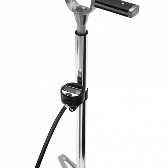 Насос напольный Crankbrothers KLIC, Silver (Digital)