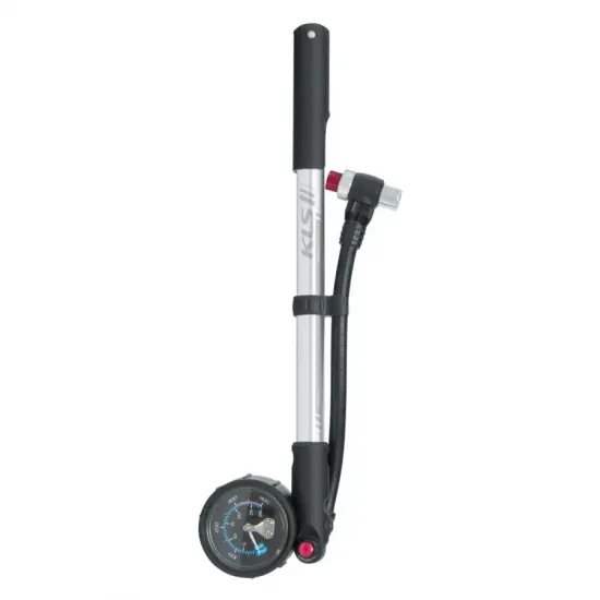 Насос компактний алюмінієвий для вилок і амортизаторів KLS Shocker високий тиск