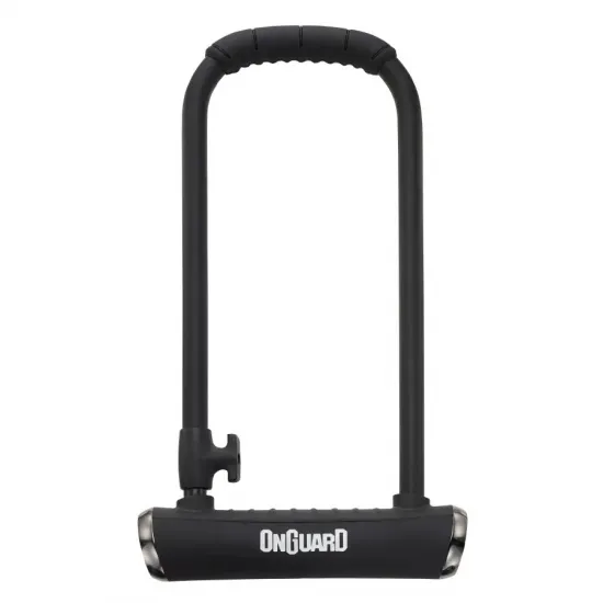 Замок U-образный Onguard Pitbull LS размер скобы 115 x 292мм, толщина 14мм. 4 ключа + 1 с подсветкой