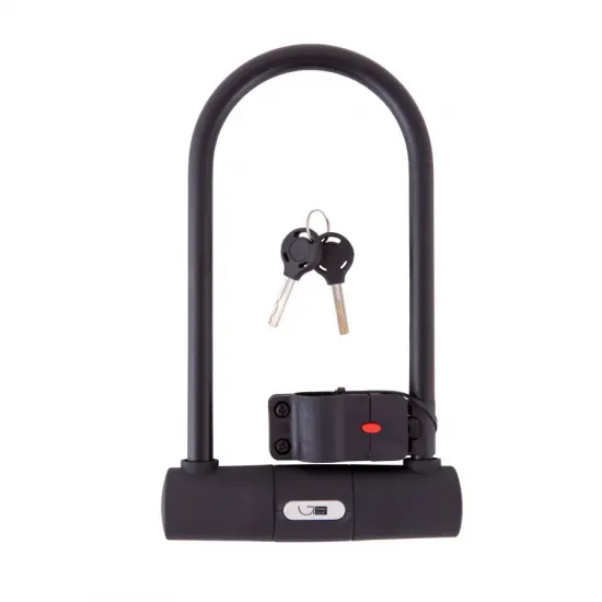 Замок Green Cycle U-lock на ключі GLK-468 115x230 чорний