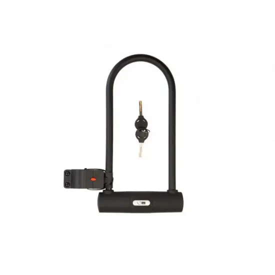 Замок Green Cycle U-lock на ключі GLK-468 115x230 чорний Замок Green Cycle U-lock на ключі GLK-468 115x230 чорний