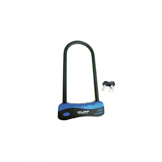 Замок велосипедний Author U-lock AUL Cliff 165 x 320 mm, колір чорний 17064010