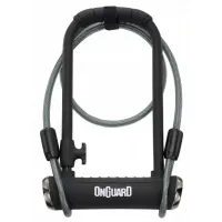 Замок U-подібний Onguard Pitbull DT розмір скоби 115 x 230мм, товщина 14мм, ,+ кабель 120см х 10мм, 4 ключа + 1 з підсвічуванням, чорний Замок U-подібний Onguard Pitbull DT розмір скоби 115 x 230мм, товщина 14мм, ,+ кабель 120см х 10мм, 4 ключа + 1 з підсвічуванням, чорний