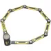 Замок складной Onguard K9 Heavy Duty, 112см, резиновый короб-держатель на раму, 4 ключа + 1 с подсветкой