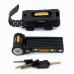 Замок складной Onguard K9 Heavy Duty, 112см, резиновый короб-держатель на раму, 4 ключа + 1 с подсветкой