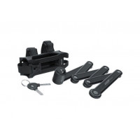 Замок складной KLS Fold 30 серый 3.5х750 мм Замок складной KLS Fold 30 серый 3.5х750 мм