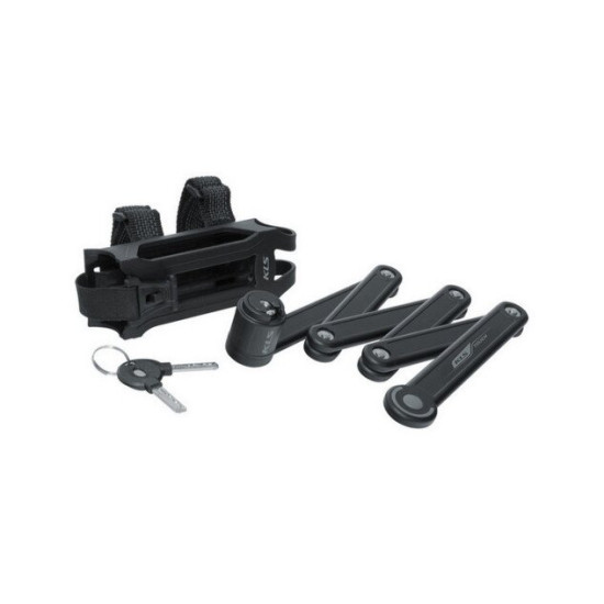 Замок фолдінговий KLS Fold 30 сірий 3.5х750 мм