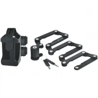 Замок фолдінговий KLS Fold 90 чорний 3х830 мм Замок фолдінговий KLS Fold 90 чорний 3х830 мм