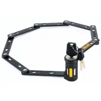 Замок складаний Onguard K9 Heavy Duty, 112см, прогумований короб-тримач на раму, 4 ключа + 1 з підсвічуванням
