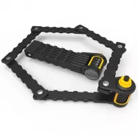 Замок складаний Onguard K9 Heavy Duty Combo, 75см,  4 ключа +1 з підсвіткою, короб-тримач на раму