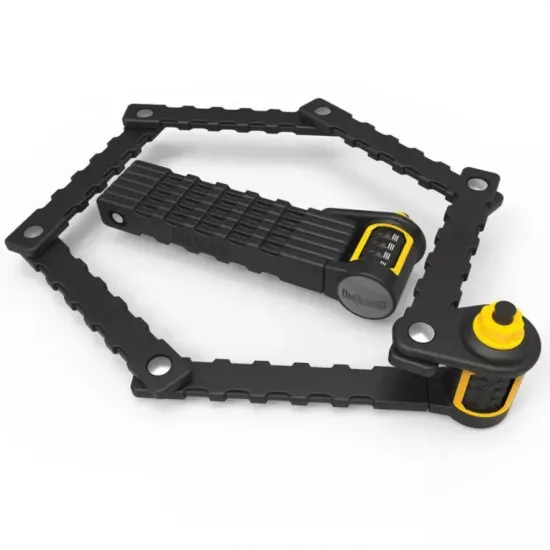 Замок складаний Onguard K9 Heavy Duty Combo, 75см,  4 ключа +1 з підсвіткою, короб-тримач на раму