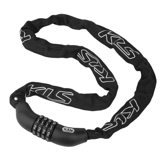 Замок ланцюговий KLS Chainlock 4 чорний 4x1000 мм