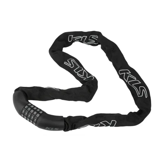 Замок ланцюговий KLS Chainlock 6 чорний 6x1000 мм